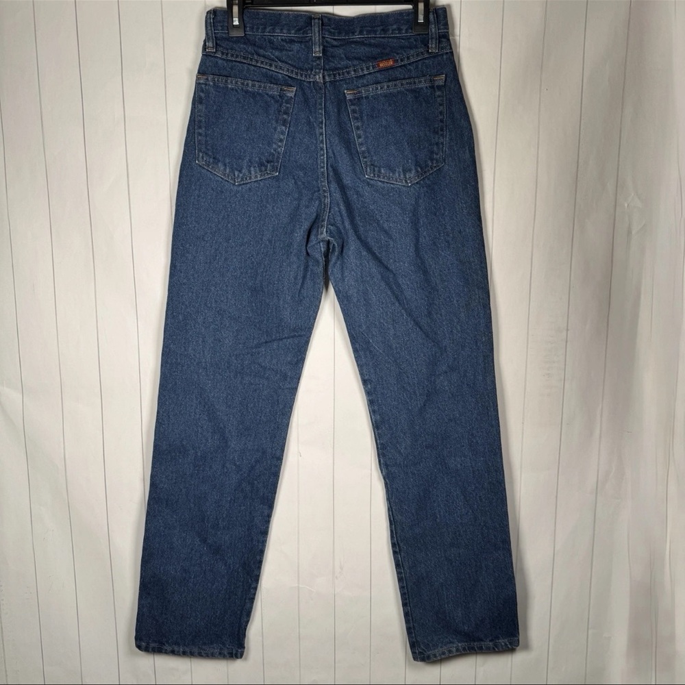 Vintage Rustler Straight Leg Cotton Denim Jeans Western Cowboy Pants Men’s 30x32